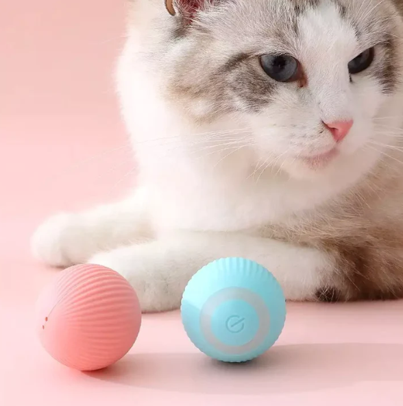 Smart Auto-Rolling Interactive Cat Toy